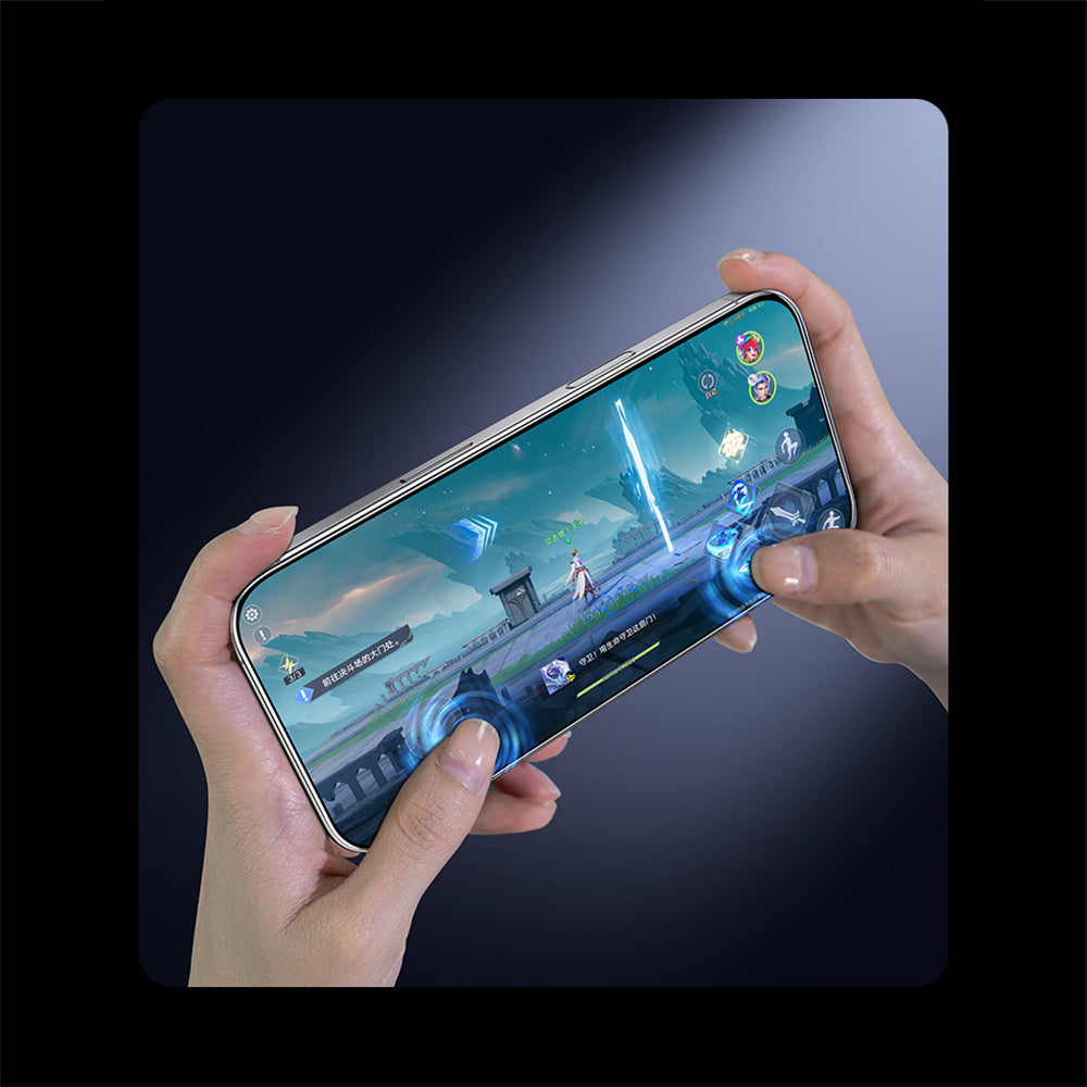 Benks JoyTouch iPhone 17 Pro Mat Oyun Ekran Koruyucu + Kolay Uygulama Aparatı Benks JoyTouch iPhone 17 Pro Mat Oyun Ekran Koruyucu + Kolay Uygulama Aparatı